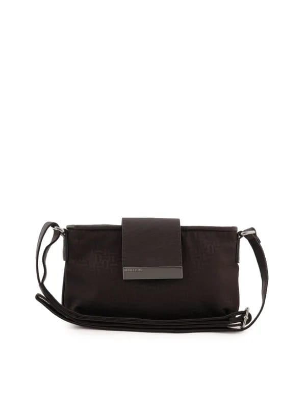 United Colors of Benetton Women Solid Brown Handbags