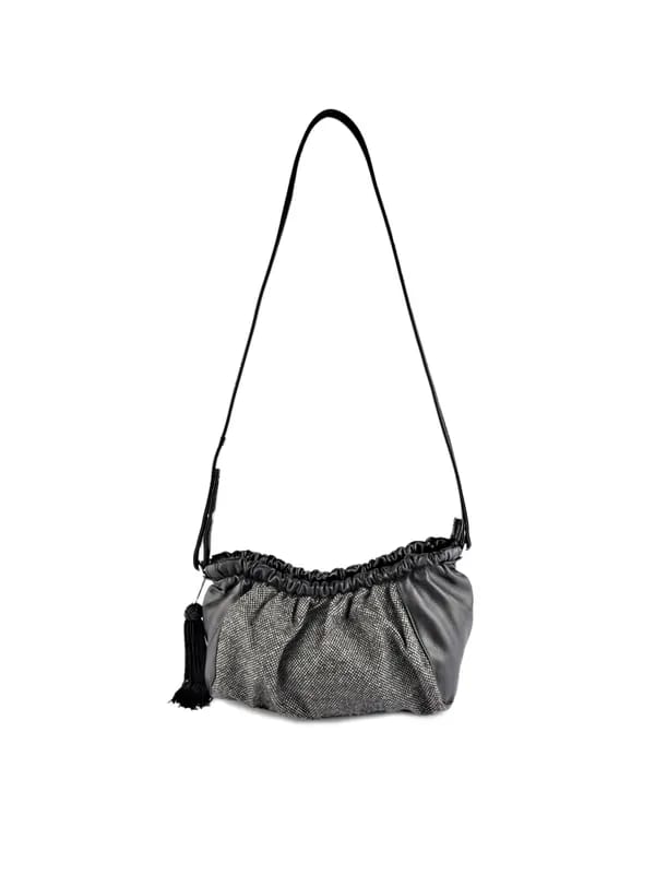 United Colors of Benetton Women Solid Black Handbags
