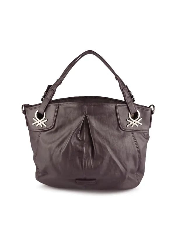 United Colors of Benetton Women Solid Purple Handbags