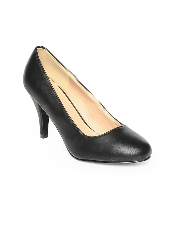 Carlton London Women Black Solid Pumps
