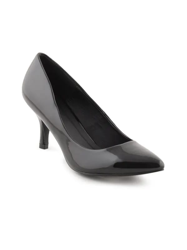 Carlton London Women Black Heeled Shoes