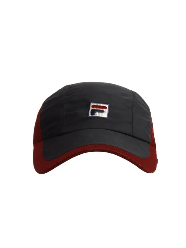 Fila Unisex Solid Navy Blue Caps