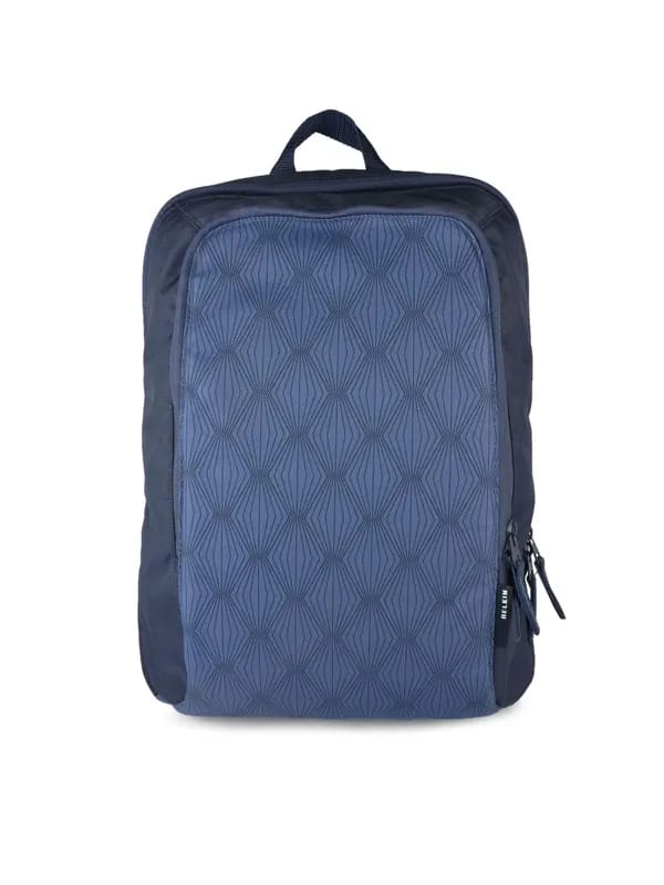 Belkin Unisex Simple Backpack Navy Blue Backpacks
