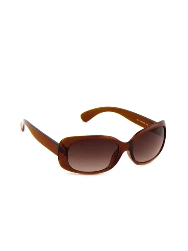 M tv Unisex My Fab Eyewear Brown Sunglasses