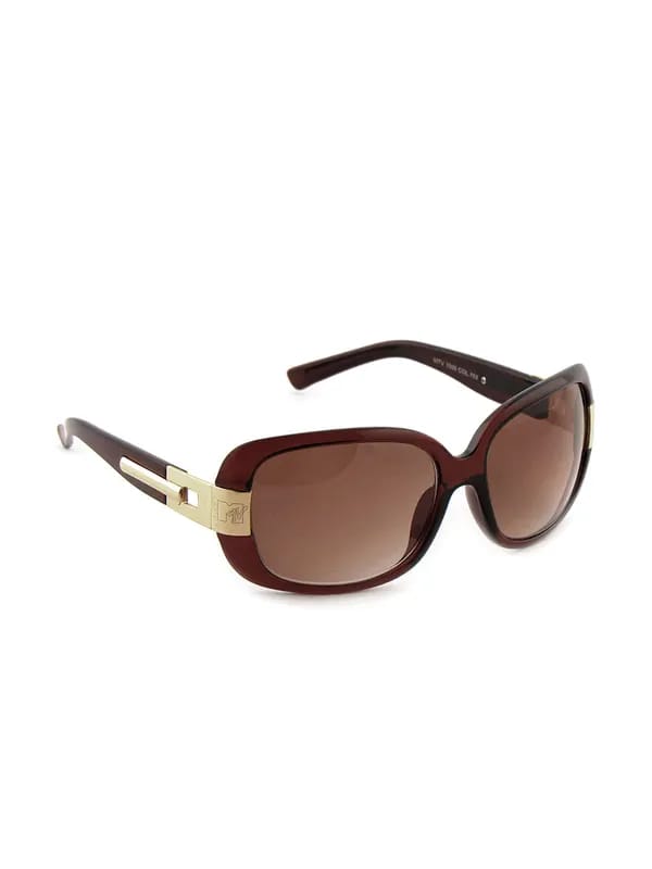 M tv Women My Fab Eyewear Brown Sunglasses