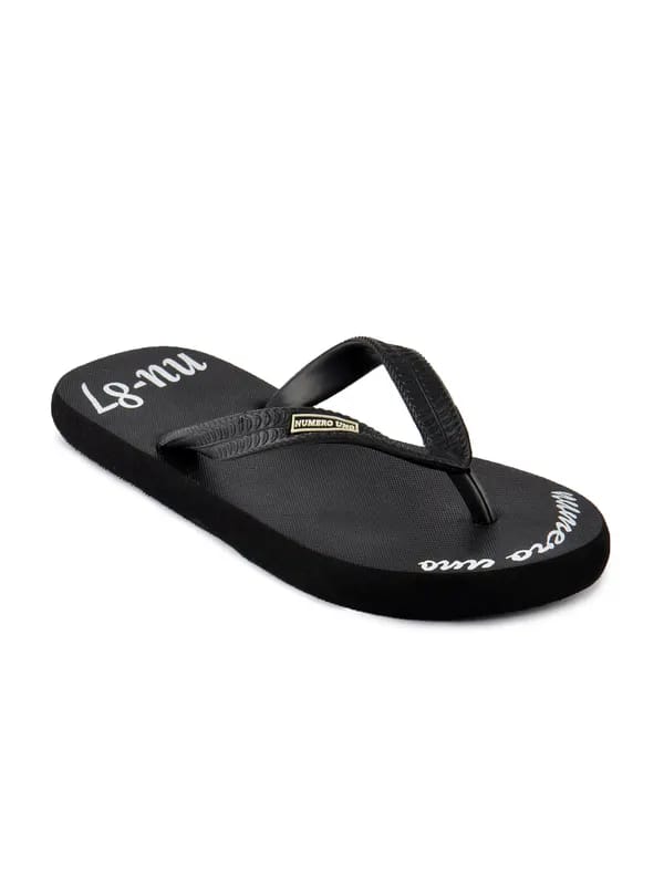 Numero Uno Men Casual Black Slipper