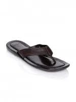Enroute Men Leather Brown Sandals