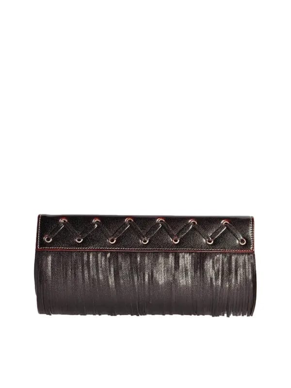 Spice Art Women Cherry Maroon Clutch
