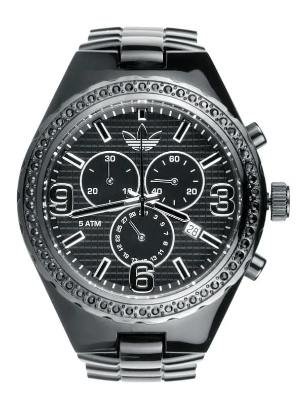 ADIDAS Originals Unisex Black Dial Chronograph Watch ADH2572