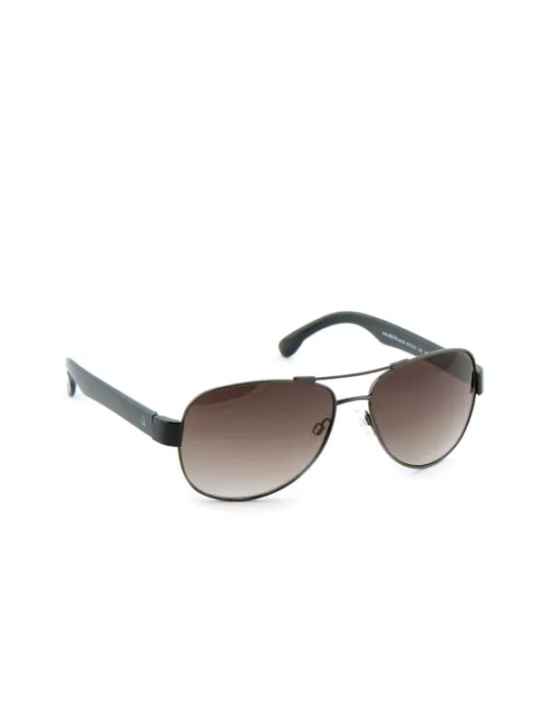 United Colors of Benetton Men Funky Eyewear Brown Sunglasses