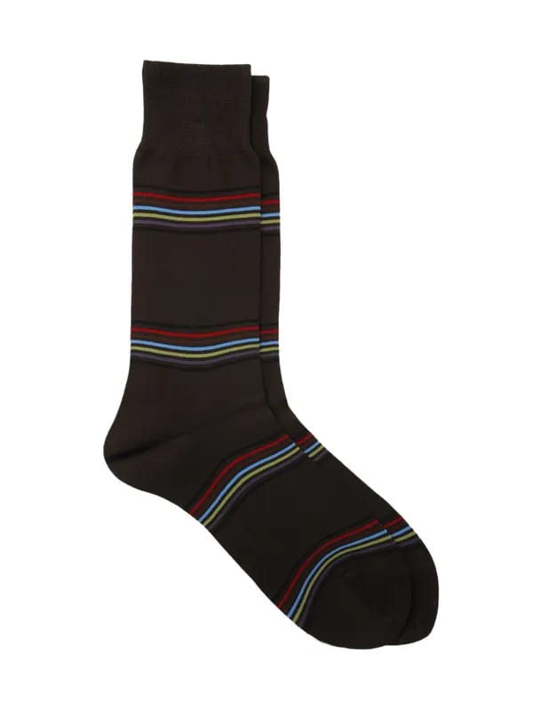 Reid & Taylor Men Stripes Multi Socks