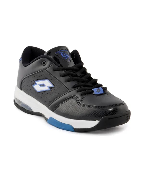 Lotto Men Basketball Mid Black Sports Shoe