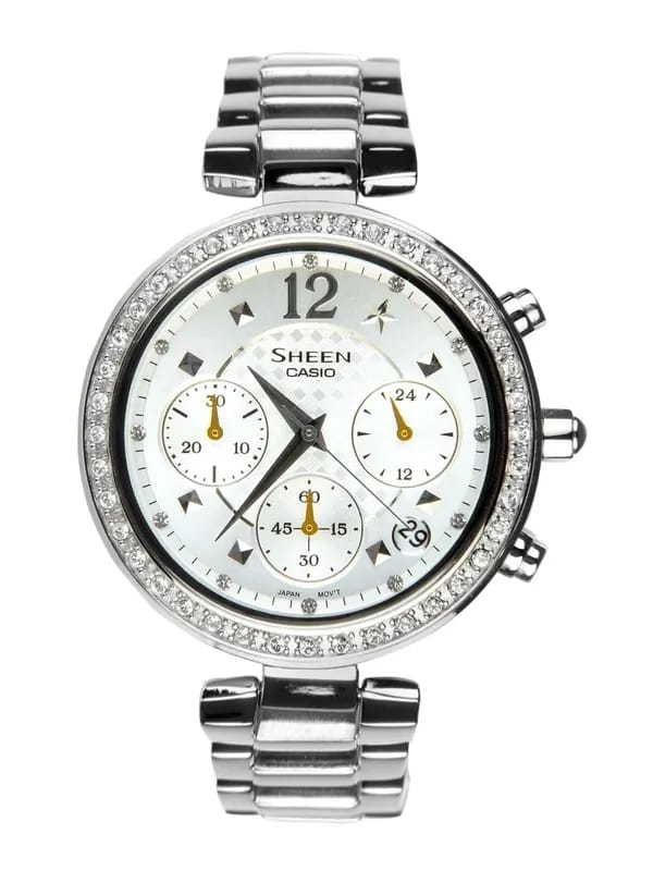 Casio Sheen Women Silver Analogue Watches (SX004) SHN-5014D-7ADR