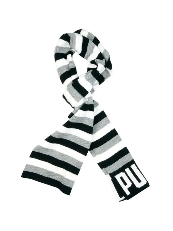 Puma Unisex Graphic Black Scarf
