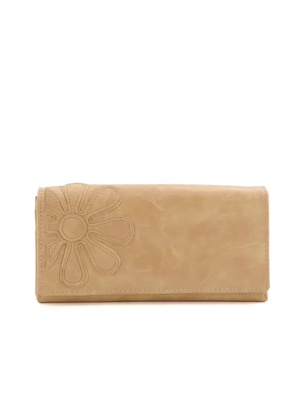 Lino Perros Women Solid Beige Wallet
