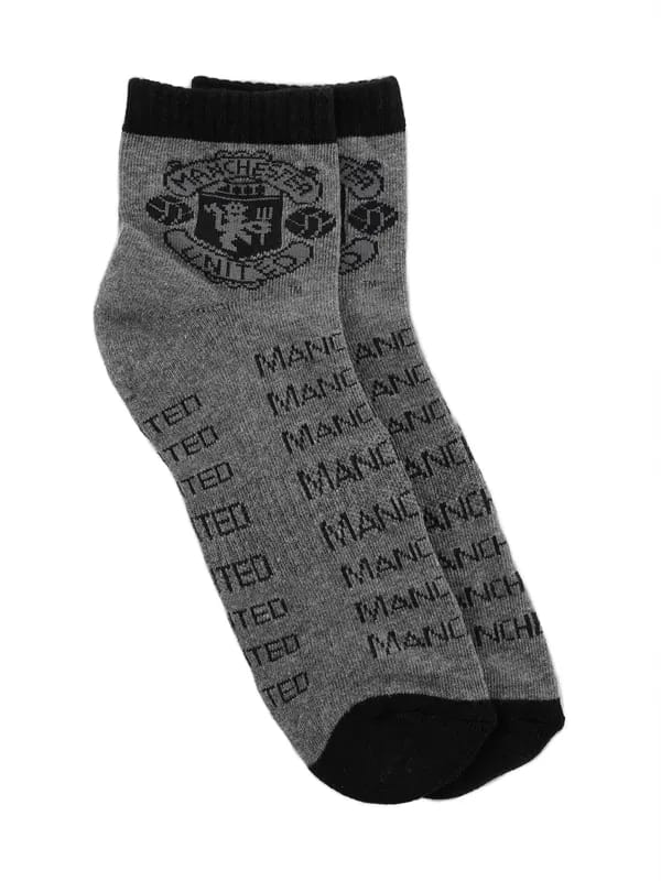 Manchester United Men Grey Socks