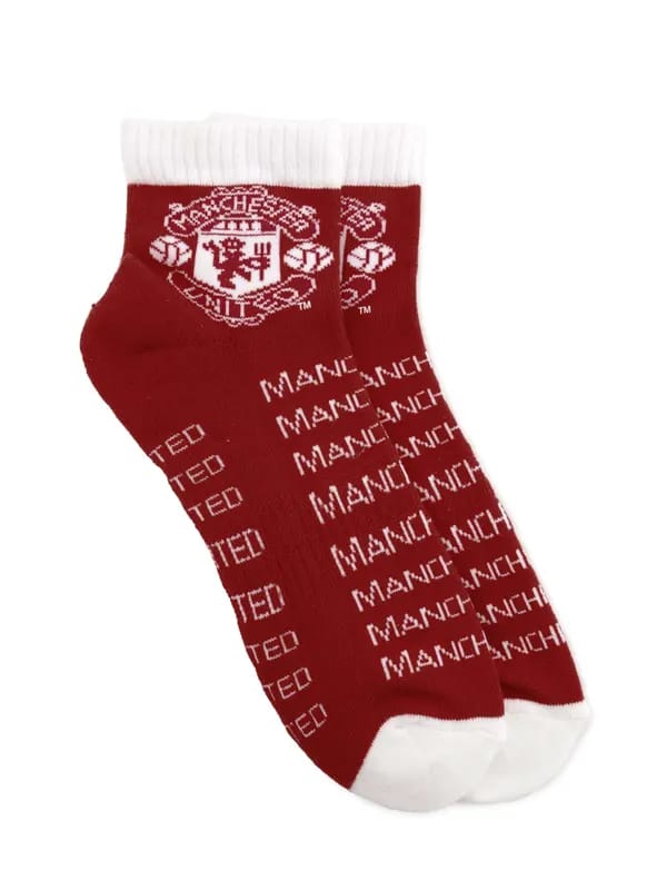 Manchester United Men Red Socks