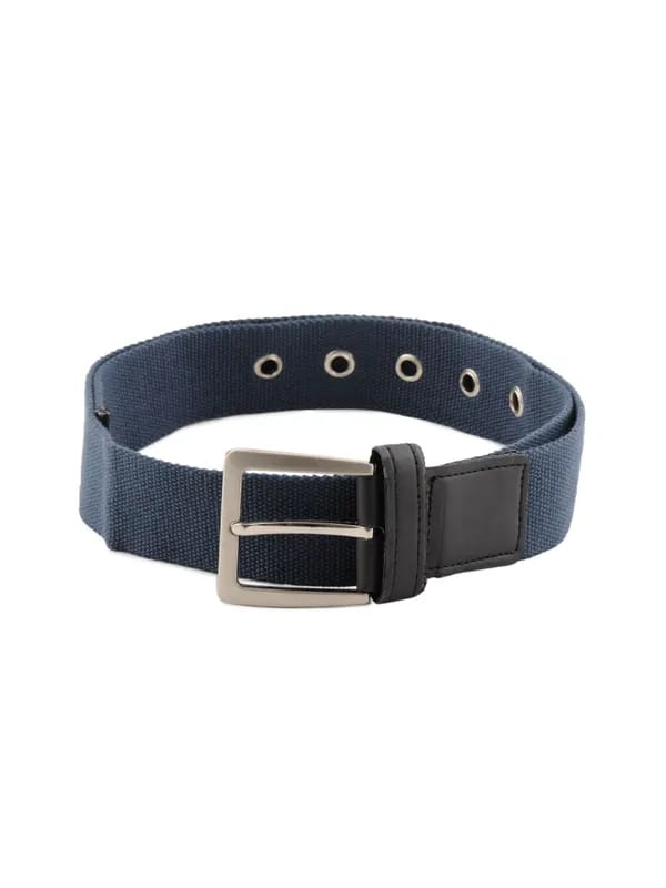 Peter England Men Casual Navy Blue Belt