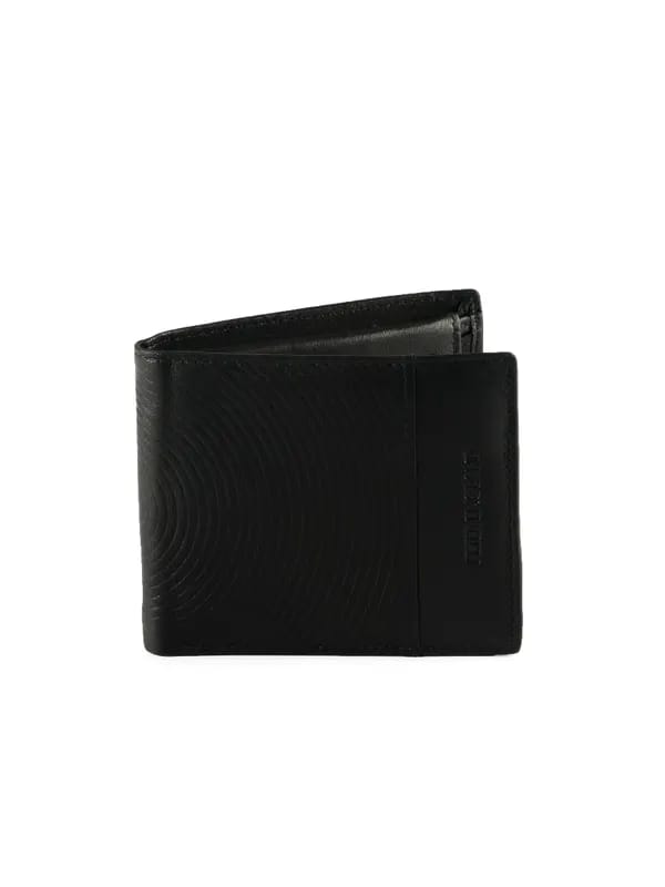 Peter England Men Statements Black Wallet