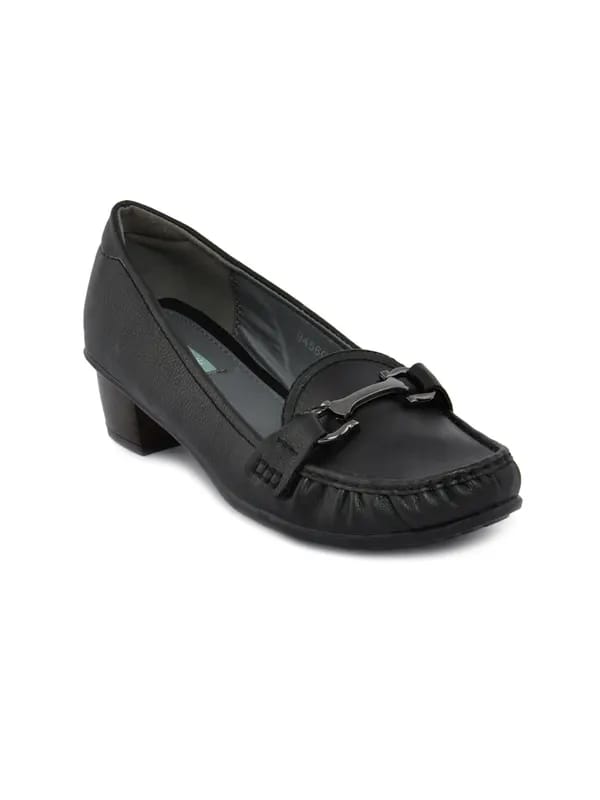 Catwalk Women Moccasin Black Heels