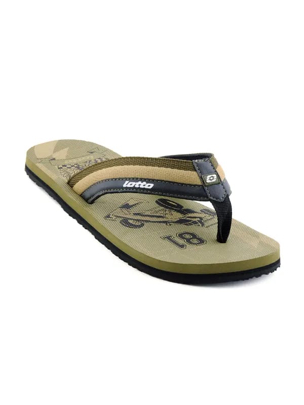 Lotto Men Racing Olive Slippers