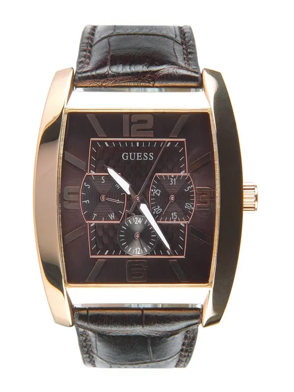 Guess Men Power Broker Copper Watch
