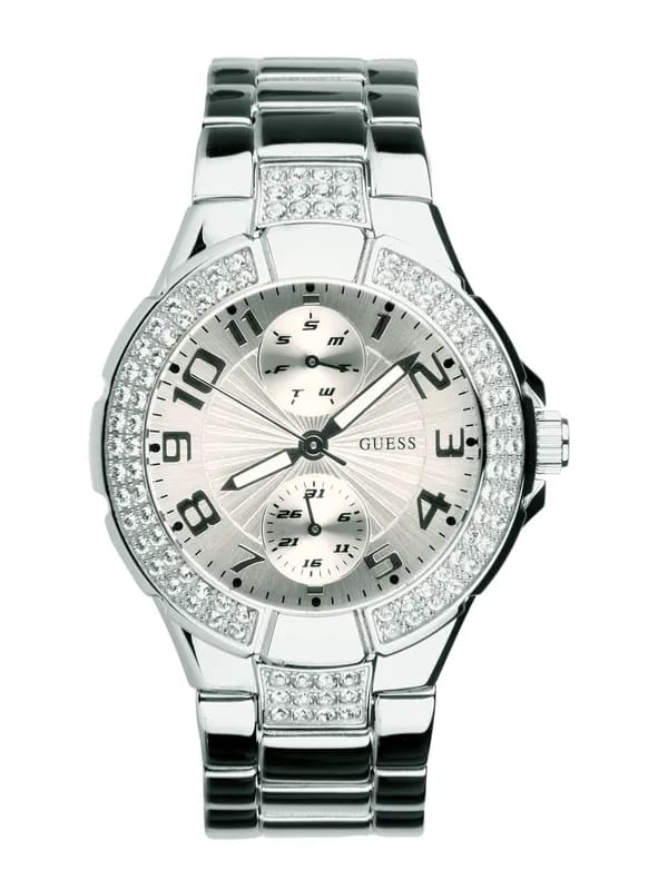 Guess Women Mini Prism Steel Watch