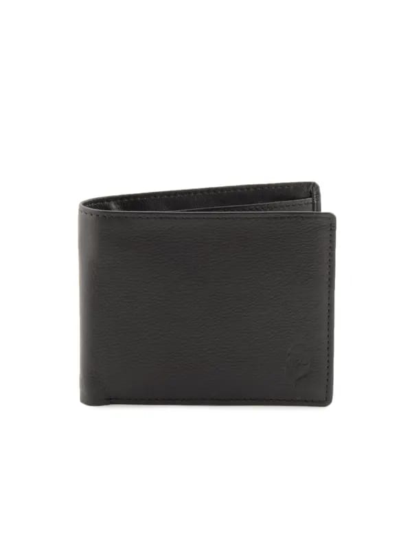 Reid&Taylor Men Solid Black Wallet
