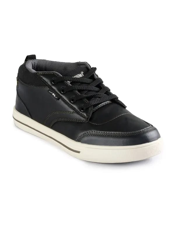 Numero Uno Men Lifestyle Black Casual Shoes