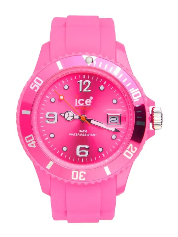 Ice Unisex Sili Pink Watch