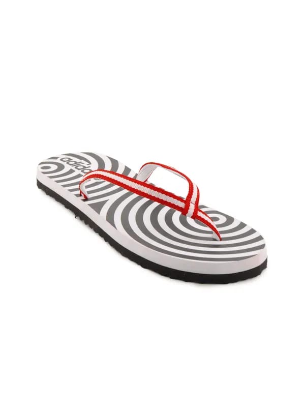 ADIDAS Women Psychedlic White Flip Flops