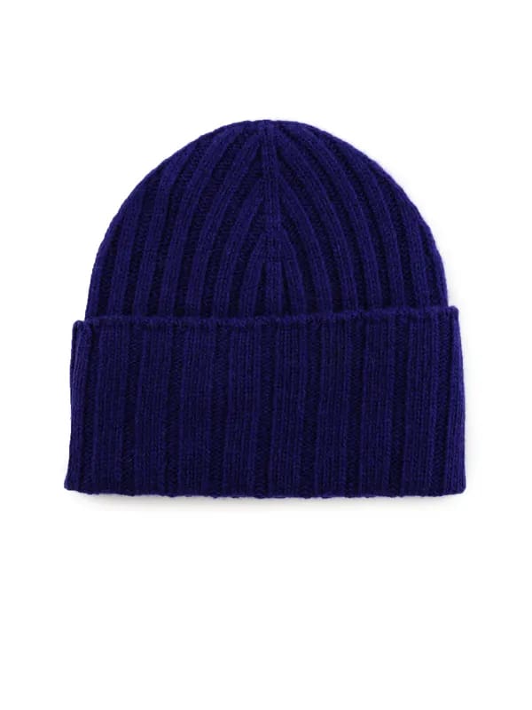 United Colors of Benetton Men Solid Blue Cap
