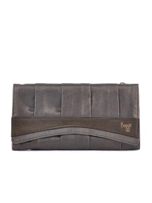 Baggit Women Hero Brush Brown Wallet