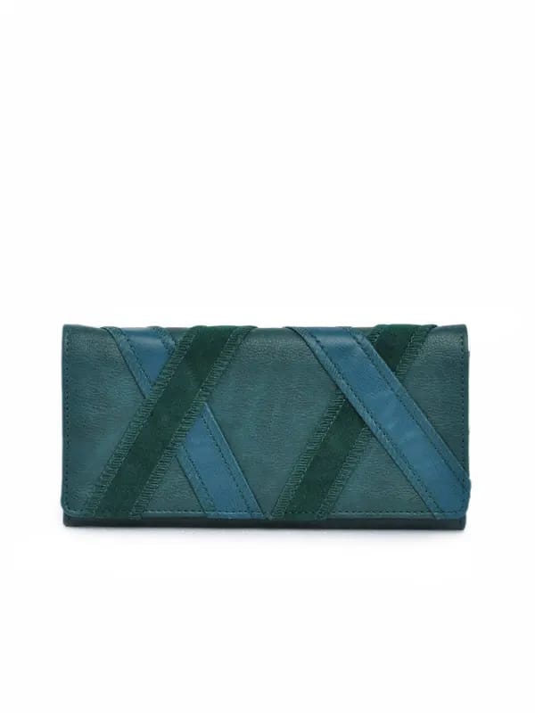 Baggit Women Era Taj Green Wallet
