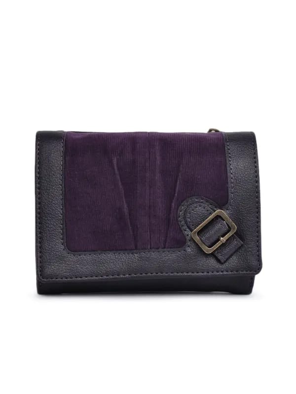 Baggit Women Famous Taj Purple Wallet