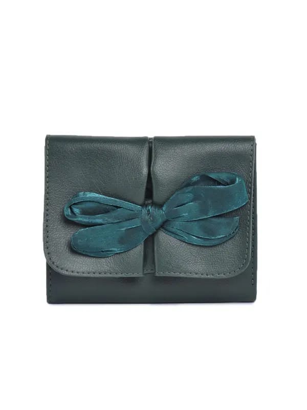 Baggit Women Quick Mayur Green Wallet