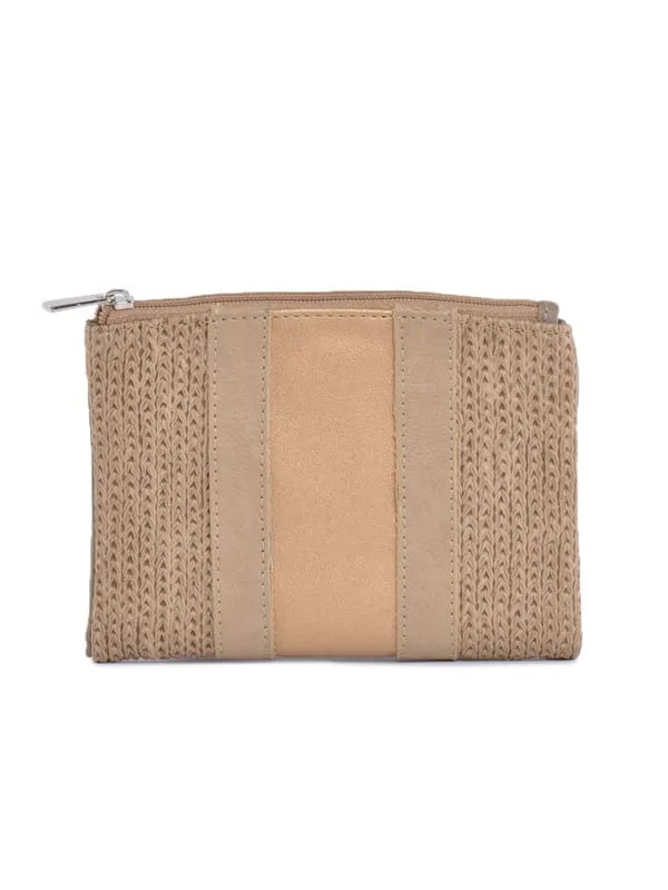 Baggit Women Lallu Jhuti Beige Wallet