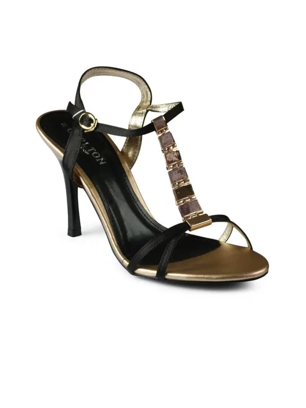 Carlton London Women Classy Black Sandals