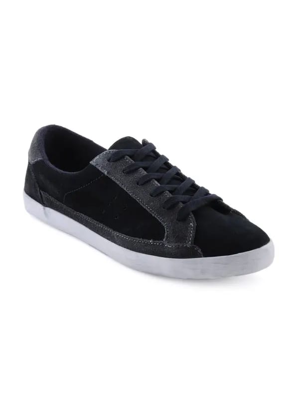 United Colors of Benetton Men Casual Black Shoes