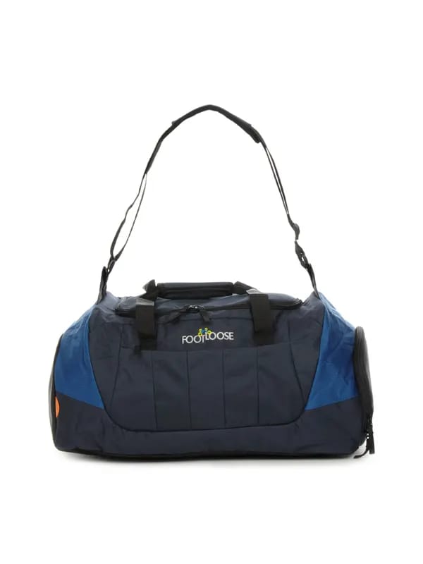 Footloose Unisex Jump Duffle Blue Travel Bag