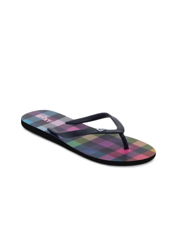 Roxy Women Bamboo Grey Flip Flops