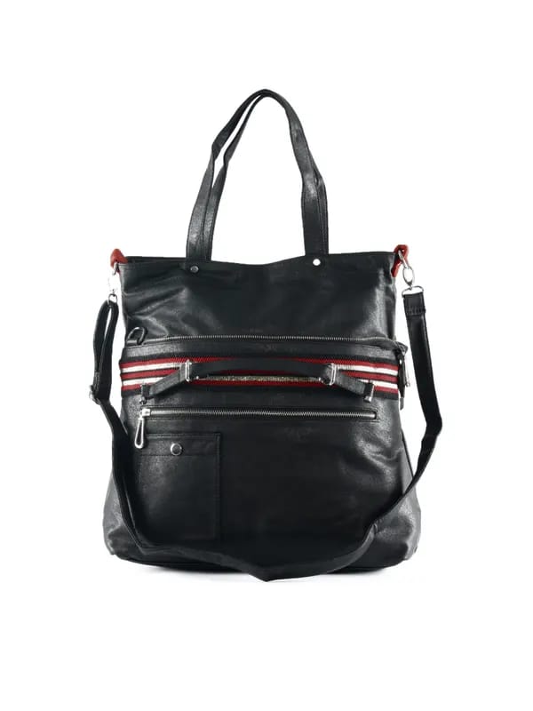 Kiara Women Sporty Look Black Handbag