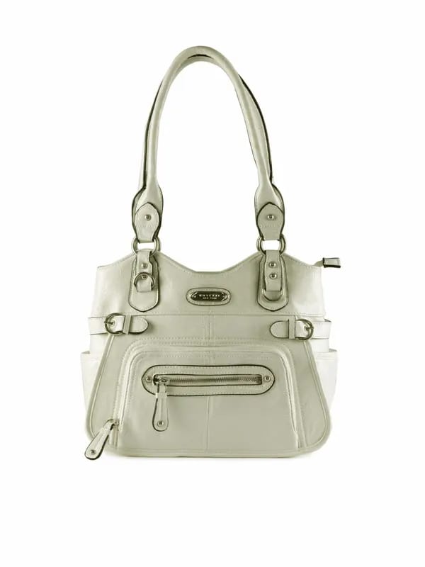 Kiara Women Rosetti White Handbag