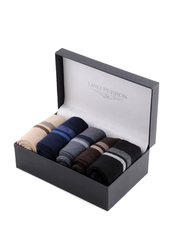 Lino Perros Men Pack of Five Pair Socks