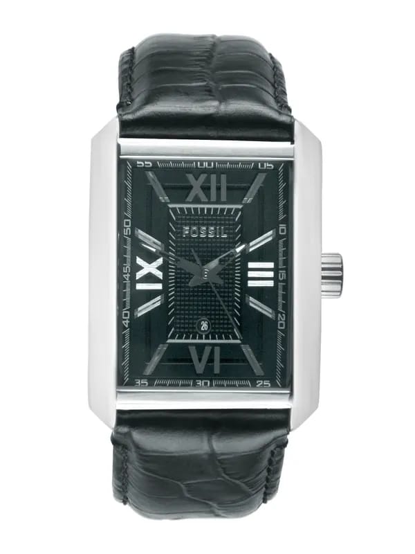 Fossil Men Black Dial Watch FS4576