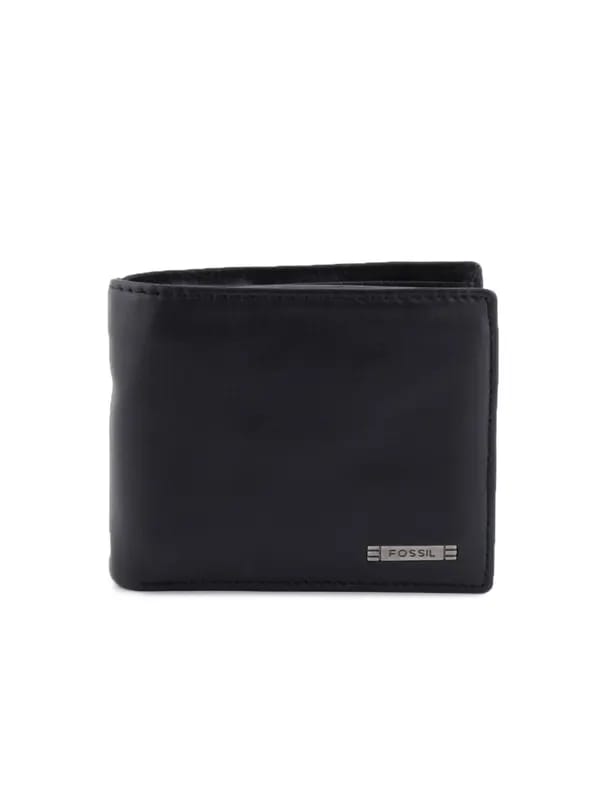 Fossil Men Evans Zippass case Black Wallet