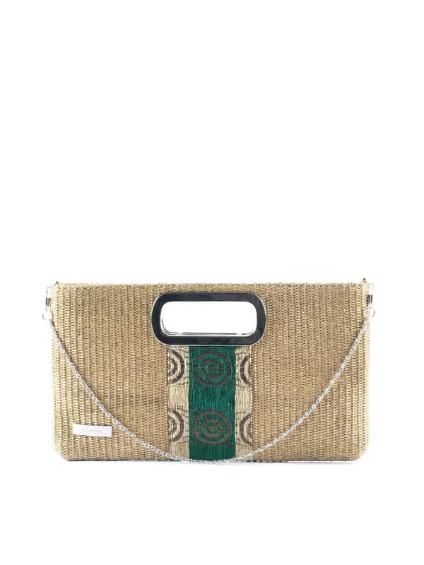 Murcia Women Casual Gold Clutch