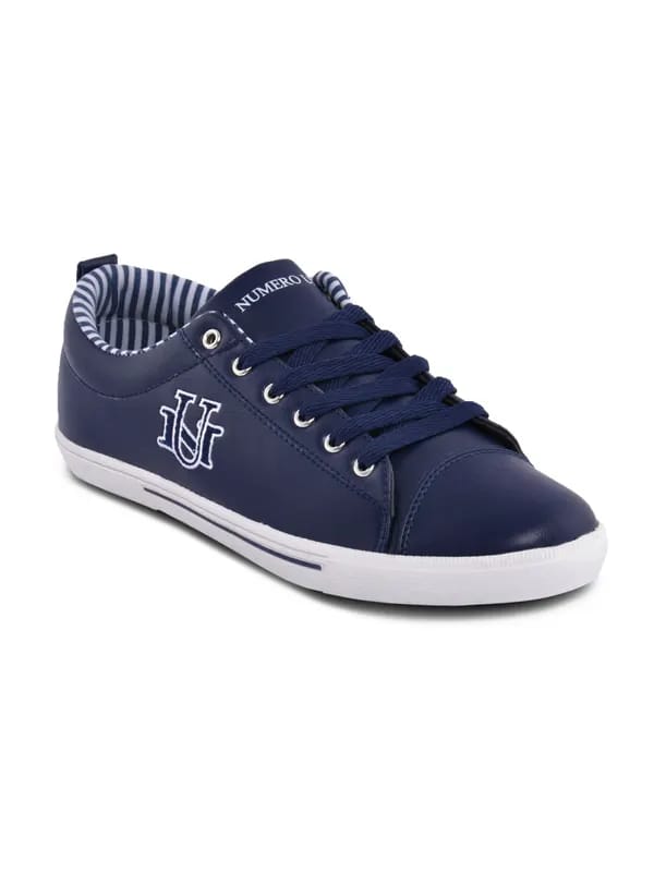 Numero Uno Men Casual Navy Blue Shoes