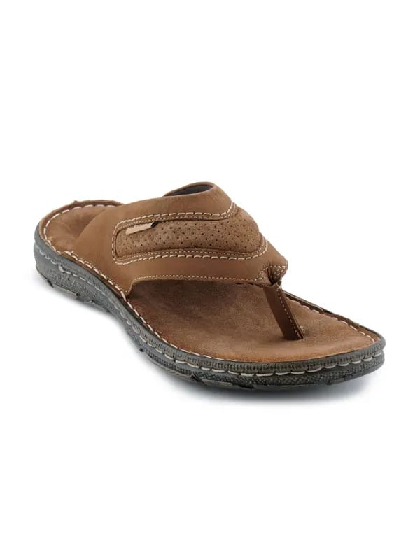 Lee Cooper Men Brown Casual Sandals