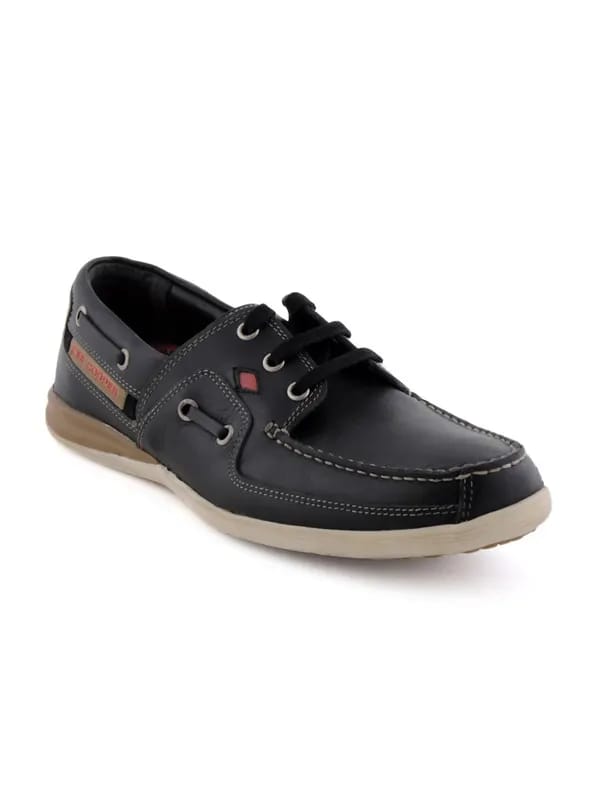 Lee Cooper Men Black Casual Shoes